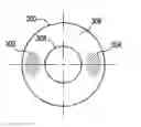Fig. 01 - Friction stabilized contact lenses