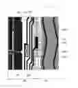 Fig. 06 - Narrow bezel panel display