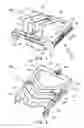 Fig. 02 - Hard disk tray and hard disk rack assembly