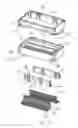 Fig. 04 - Board to board connector assembly with sandwiching type shielding plate set