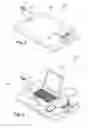 Fig. 04 - SUPPORT TRAY WITH DEVICE CHARGING