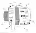 Fig. 01 - Alternator having an external ignition protection system