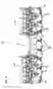 Fig. 09 - Integrated lift and frame lock for a folding corn head row separator