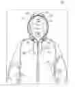 Fig. 01 - Outerwear having enhanced hood
