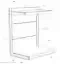 Fig. 01 - Shelving post and an adjustable shelving system
