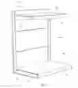 Fig. 06 - Shelving post and an adjustable shelving system