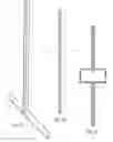 Fig. 08 - Shelving post and an adjustable shelving system