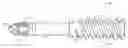Fig. 01 - Knotless suture anchor with breakaway tip