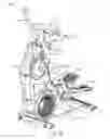 Fig. 11 - Exercise machine with adjustable stride