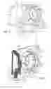 Fig. 06 - Mechanical tilt for full display mirror with mounting plate, toggle unit and actuation pin