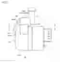 Fig. 22 - Foreign matter removal device and vehicle provided with same