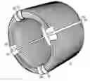 Fig. 01 - Cardboard coil protector system