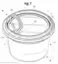 Fig. 08 - Closure for a container, closure components, and method of use thereof