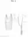 Fig. 09 - Finger insertion mascara container having eccentrically formed brush rod