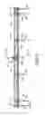 Fig. 09 - Bi-fold door latch assembly