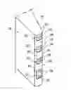 Fig. 01 - Turbine blade comprising an improved trailing-edge