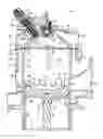 Fig. 01 - Internal combustion engine with shrouded injection valve and precombustion chamber system