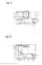 Fig. 13 - Package-type air-cooled screw compressor having a cooling air exhaust opening in the package with a duct extended downward with a lower-end inlet placed not viewable from the center position of the compressor