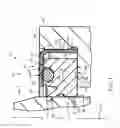 Fig. 07 - Radially displaceable seal assembly for a shaft