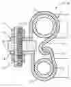 Fig. 01 - Connecting clip having a metal wire mat as a damping element