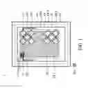 Fig. 02 - Touch display device with reflection reducing layer