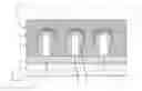 Fig. 01 - Transistor structure with varied gate cross-sectional area