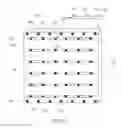 Fig. 06 - Radiation detector having pixelated anode strip-electrodes
