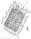 Fig. 05 - Holding-down means for fixing battery cells in a battery submodule, and battery submodule