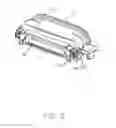 Fig. 03 - Electrical connector having a shielding shell and a metallic frame extending rearward beyond the shielding shell to shield exposed contact tails