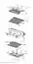 Fig. 09 - Electrical connector having a shielding shell and a metallic frame extending rearward beyond the shielding shell to shield exposed contact tails