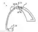 Fig. 01 - Hearing device including an external antenna and an internal parasitic element