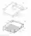 Fig. 01 - Reduced depth data storage assembly and rack server