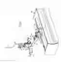 Fig. 04 - Conversion Unit for Indirect Connection of a Mounted Implement to a Working Machine and Enabling Angular Adjustment and Swivelling of Same
