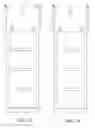 Fig. 16 - Display unit with built-in shelving supports