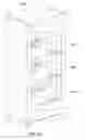 Fig. 22 - Display unit with built-in shelving supports