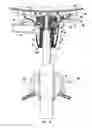 Fig. 22 - Chair seat to base mounting assembly