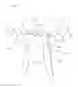Fig. 22 - Article for mounting to a vertical surface