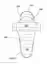 Fig. 01 - Girth-adjustable sleeping bag