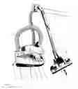 Fig. 02 - Floor nozzle for a vacuum cleaner and vacuum cleaner