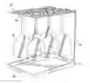 Fig. 01 - Wine glass drying rack