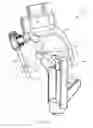 Fig. 12 - Center robotic arm with five-bar spherical linkage for endoscopic camera