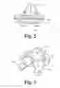 Fig. 03 - Low profile patient specific cutting blocks for a knee joint
