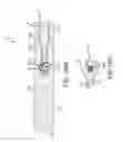 Fig. 115 - Methods of fusing a sacroiliac joint with a fluted screw delivered across the sacroiliac joint
