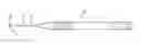 Fig. 01 - Ophthalmic scraper device and method of making the same