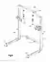 Fig. 09 - Flip and dip handle system for performing dip exercises on an exercise machine