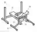 Fig. 01 - SPINE SAVER AUXILIARY SUPPORT APPARATUS FOR BENCH PRESS AND METHOD FOR USING SAME