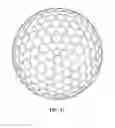 Fig. 22 - Golf ball dimple plan shape