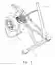 Fig. 02 - Bicycle trainer fastening device