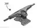 Fig. 01 - HIGHLY MANEUVERABLE AND CONTROLLABLE SKATEBOARD TRUCKS
