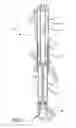 Fig. 03 - Two stage strut allowing low initial compression load